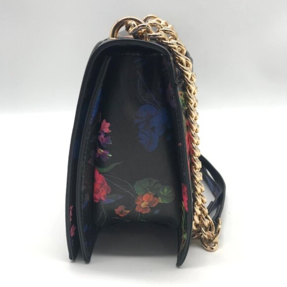 I.N.C. International Concepts Midnight Flower Ajae Flap Crossbody - Picture 4 of 11